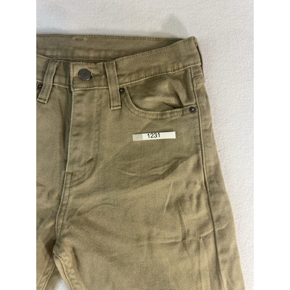 Levis 510 Jeans Mens 28x30 Tan Khaki Stretch Denim Pants